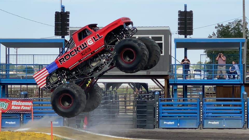 Rockwell RED Monster Jam Truck