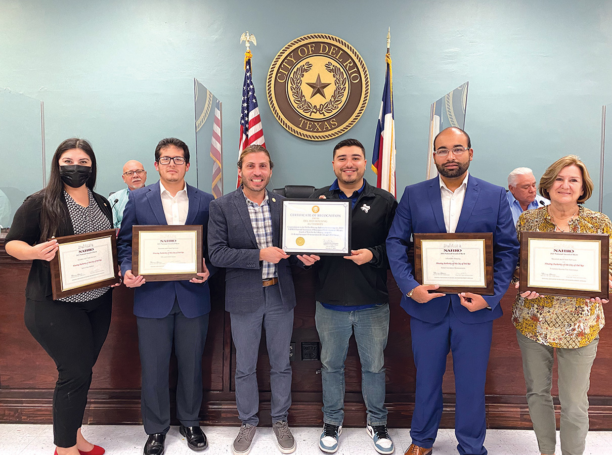 NEWS Housing authority recognized for national awards 830Times