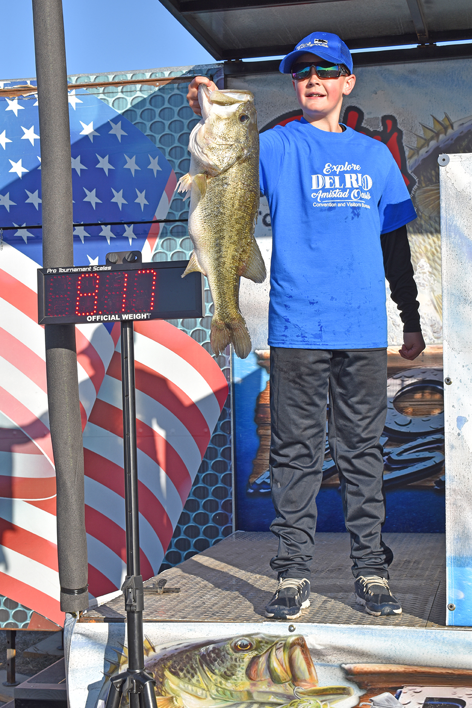 11-Year-Old Lands 13-Pound Bass, Makes Texas History