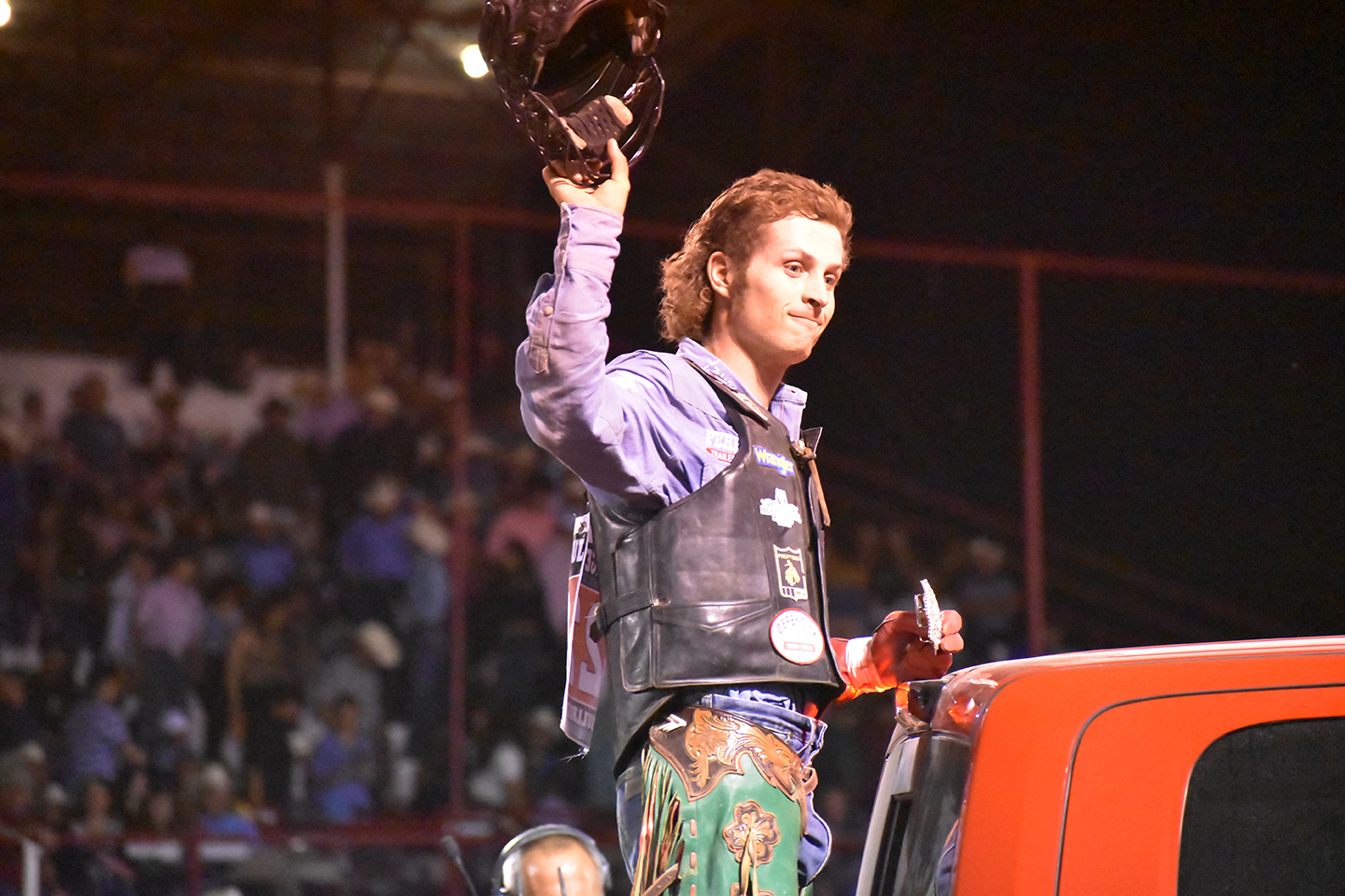 SPORTS Frost leads after first day of Paul Bull Riding 830Times