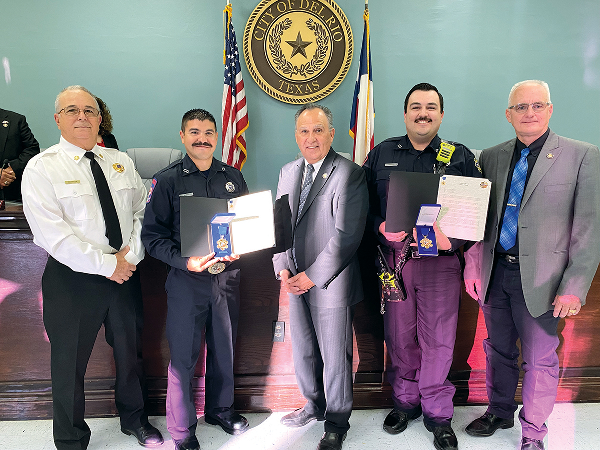 NEWS - Two firefighters awarded Medals of Merit for life-saving efforts ...