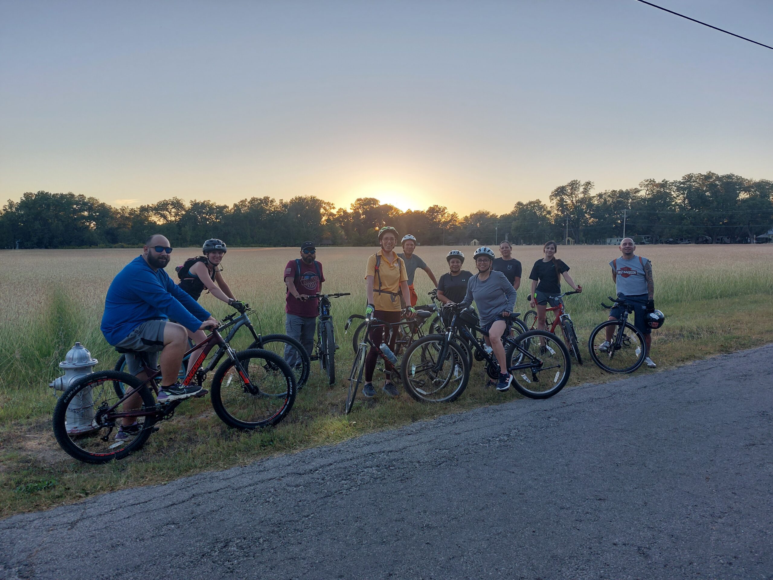 COMMUNITY Group kicks off new year with bike ride 830Times