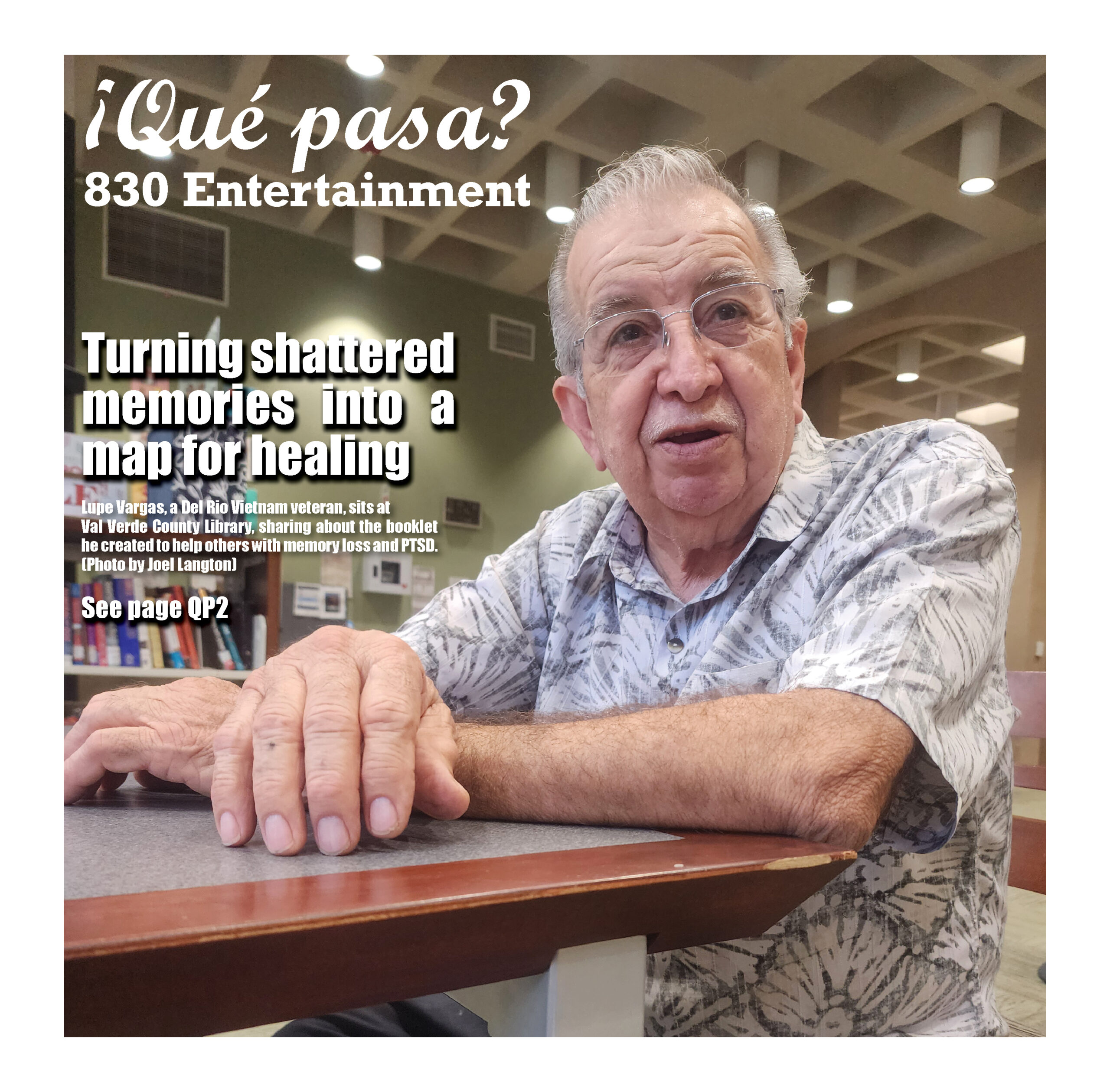 NEWS — Vietnam veteran turns memories of war into roadmap for others