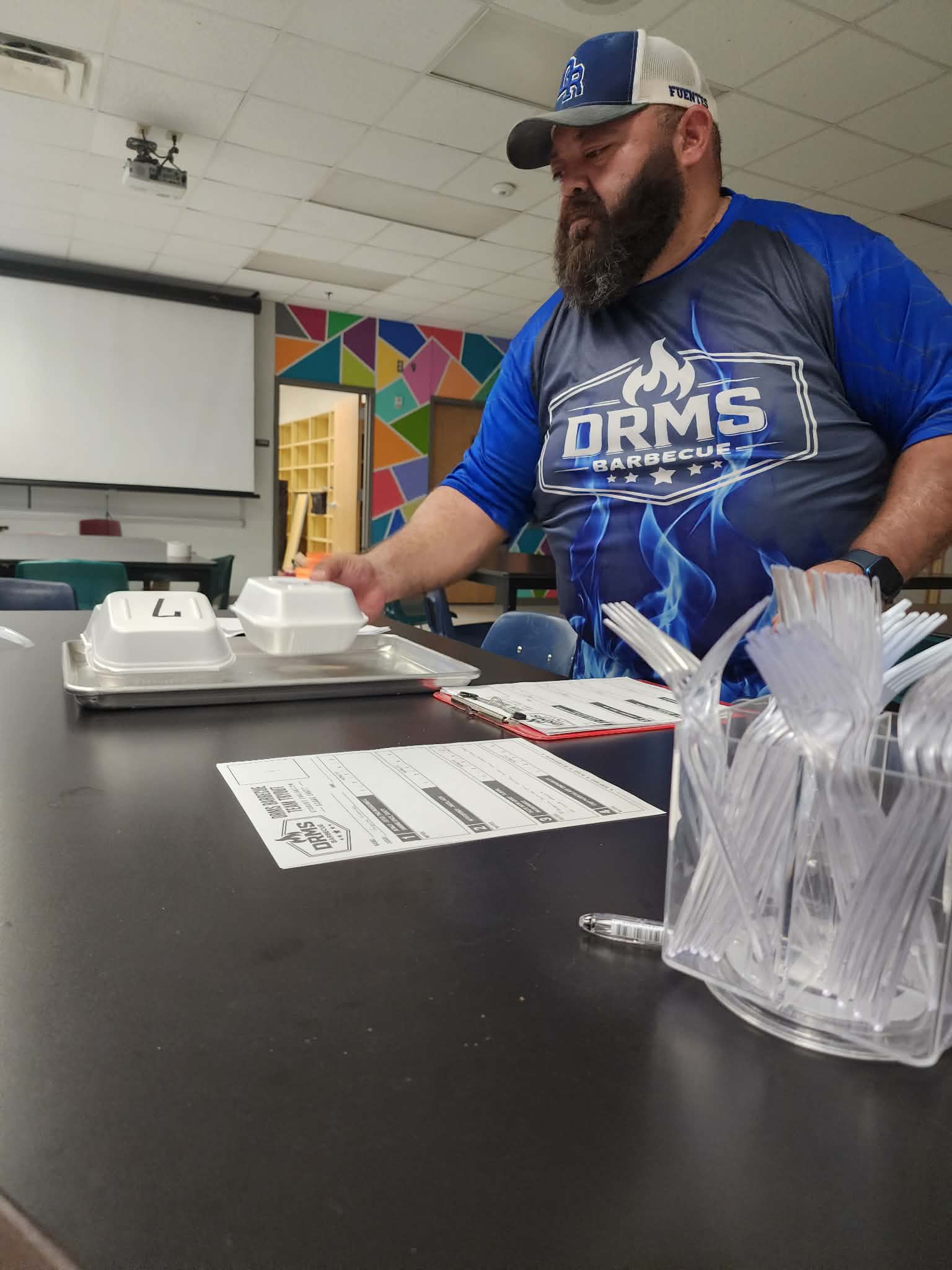 NEWS — Middle school fires up barbecue team